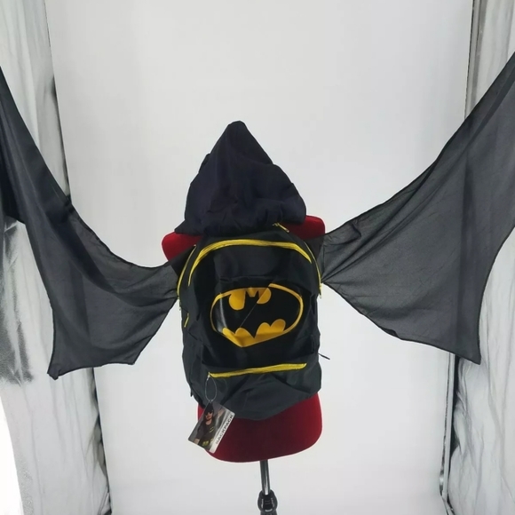 Animewild DC Comics Batman Suit Up Hooded Backpack - Picture 3 of 5